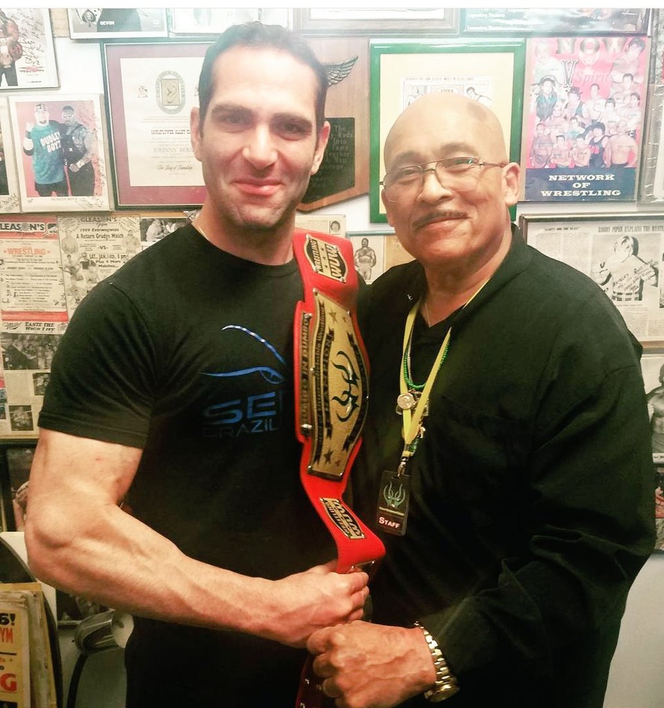 WWE Hall of Famer Johnny Rodz and Israel Joffe WUW