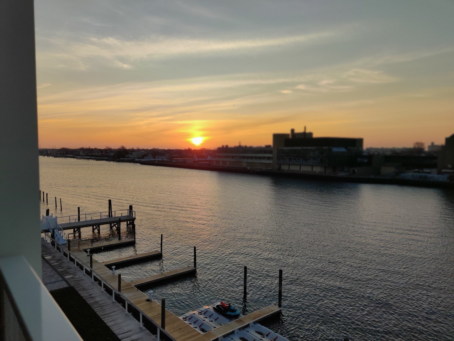Israel Joffe and Long Beach sunrise